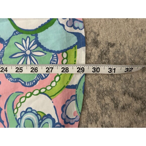 Lilly Pulitzer Women’s XS WINDSOR Strapless Dress Multi Conch Republic Pima - Picture 4 of 7